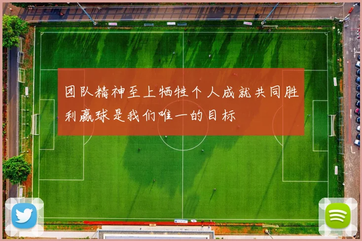 团队精神至上牺牲个人成就共同胜利赢球是我们唯一的目标